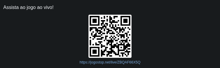QR code para o público
