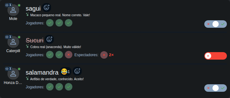 O voto de um espectador