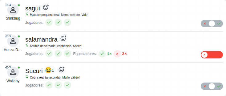 O voto de um espectador